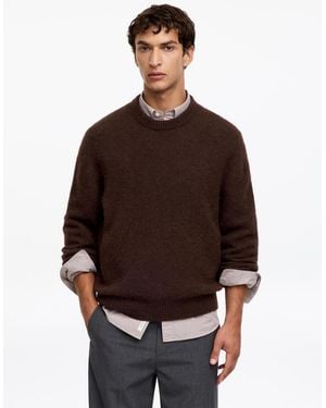 ARKET Alpaca-Merino Wool Blend Jumper - Brown