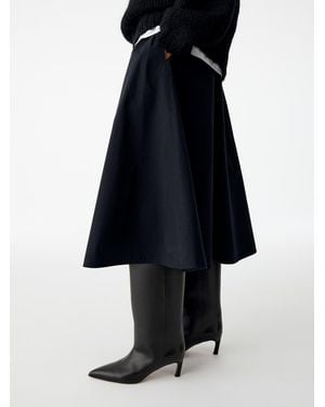 ARKET High-Shaft Leather Boots - Black