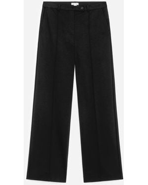 ARKET Pintuck Trousers - Black