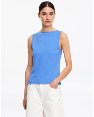 ARKET Boat Neck Tank Top - Blue