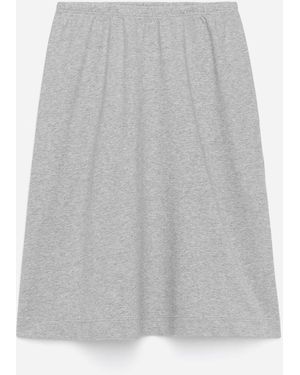 ARKET Drawstring Terry Skirt - White