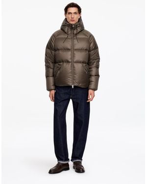 ARKET Active Hooded Re:Down Puffer - Natural