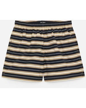 ARKET Allover-Printed Swim Shorts - Black