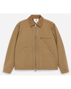 ARKET Cotton Canvas Jacket - Natural