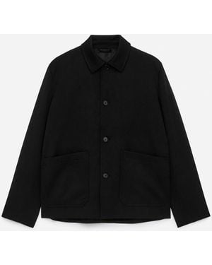 ARKET Wool-Cotton Jacket - Black