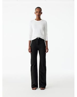 ARKET Spruce Flared Jeans - White