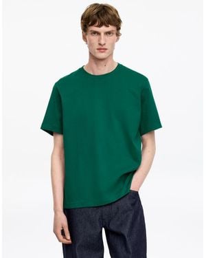 ARKET 220 Gsm Relaxed T-Shirt - Green