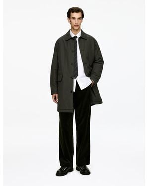 ARKET Light-Padded Car Coat - Green