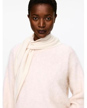ARKET Cashmere Scarf - White