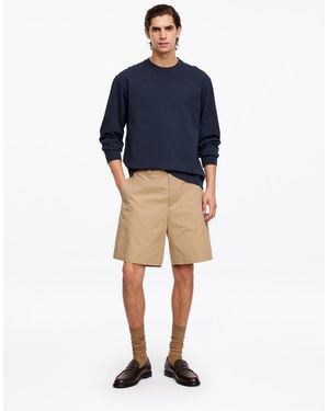 ARKET Relaxed Twill Shorts - Blue
