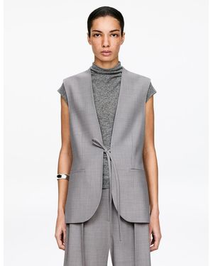 ARKET Tailored Waistcoat - Grey