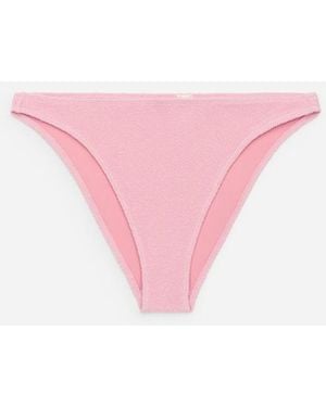 ARKET Crinkle Bikini Top - Pink