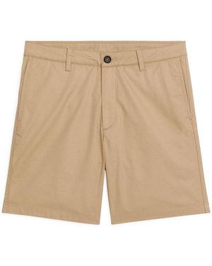 ARKET Cotton Shorts - Natural