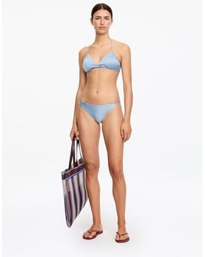 ARKET Shiny Bikini Briefs - Blue