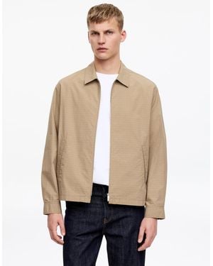 ARKET Poplin Drizzler Jacket - Natural