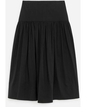ARKET A-Line Midi Skirt - Black