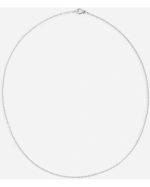 ARKET Mittelbreite Halskette Aus Sterlingsilber - Weiß