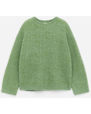 ARKET Wool-Mohair Blend Jumper - Green
