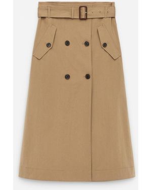 ARKET Wrap Midi Skirt - Natural