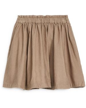 ARKET Corduroy Skirt - Natural