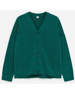 ARKET Cotton Cardigan - Green