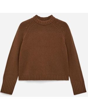 ARKET Chunky Pure Cashmere Jumper​ - Brown