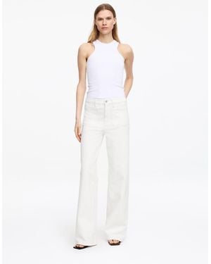 ARKET Lupine Flared Jeans - White