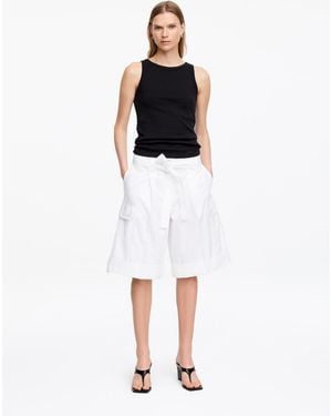 ARKET Soft Utility Shorts - White