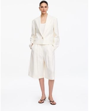 ARKET Linen Blazer - White