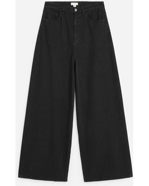 ARKET Wide Trousers - White