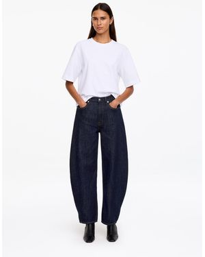 ARKET Bloom Barrel Jeans - Blue