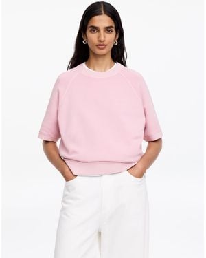ARKET French Terry Sweatshirt - Pink