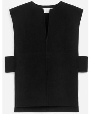 ARKET Wool-Blend Doublé Vest - Black