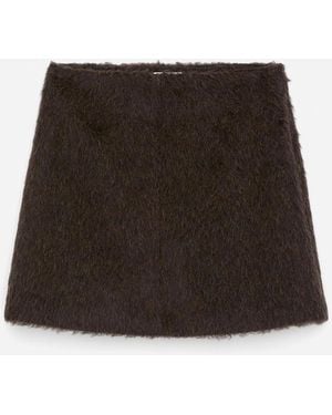 ARKET Wool-Alpaca Blend Skirt - Green