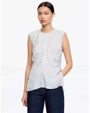 ARKET Drawstring Top - White