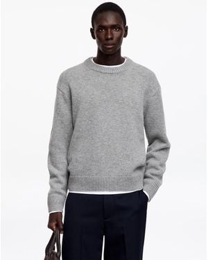ARKET Pullover Aus Schwerem Wollstrick - Grau