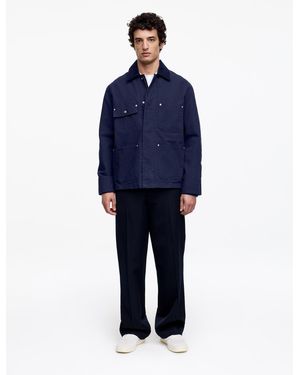 ARKET Canvas Chore Jacket - Blue
