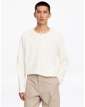 ARKET Henley Shirt - White