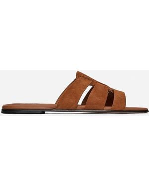 ARKET Fisherman Slides - Brown