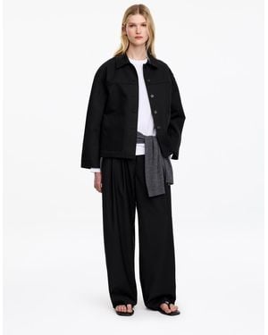 ARKET Structured Overshirt - Black