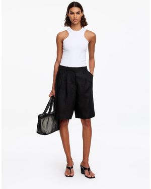 ARKET Linen Shorts - Black