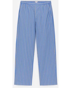 ARKET Cotton Pyjama Trousers - Blue