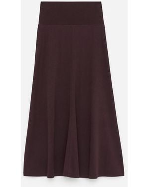 ARKET Fluid Maxi Skirt - Purple