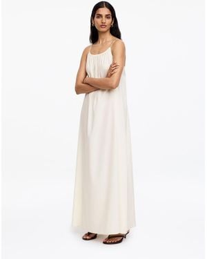 ARKET Lyocell Cotton Beach Dress - White