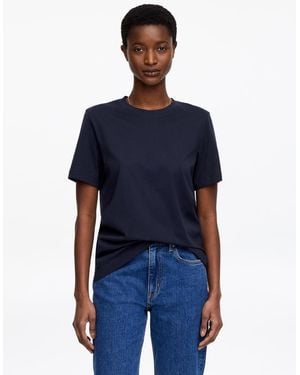 ARKET Signature Short-Sleeve T-Shirt - Blue