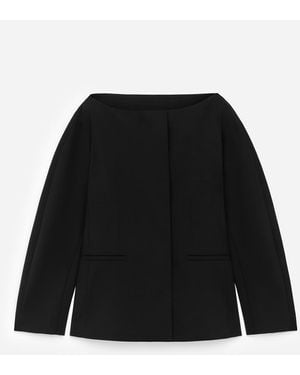 ARKET Open-Neck Blazer - Black