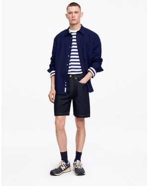 ARKET Relaxed Denim Shorts - Blue