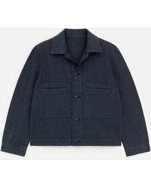 ARKET Workwear Cotton Jacket - Blue