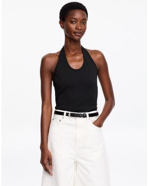 ARKET Halterneck Top - Black