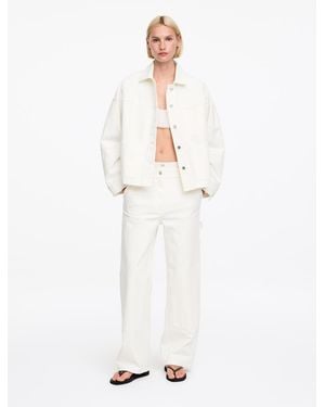 ARKET And Laila Gohar Work Trousers - White